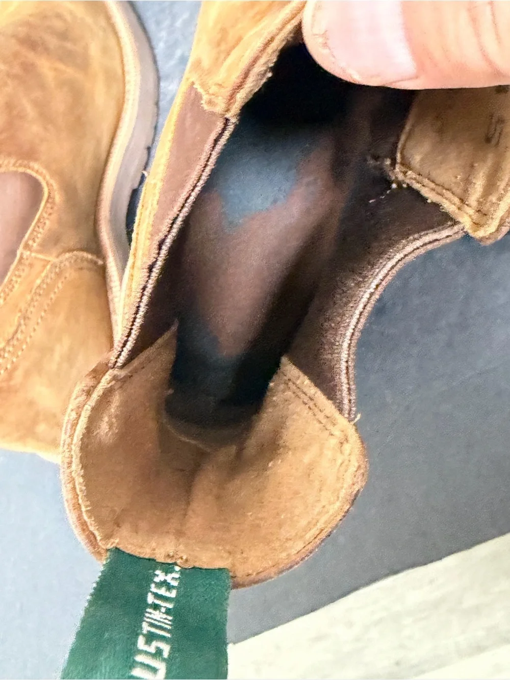 Tecovas Men's Rugged Chelsea Cowhide Boots, Style# M10080CSH, Size 10 D $265